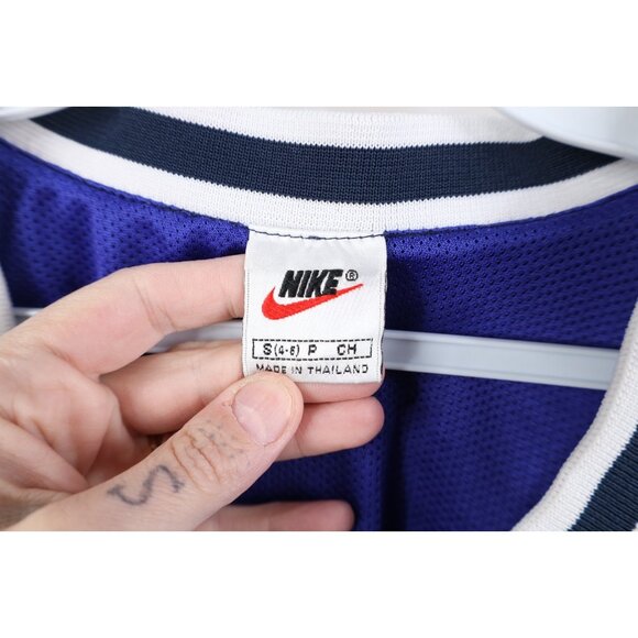 Vtg 90s Nike Womens Small Travis Scott Center Swoosh Cropped Windbreaker Jacket - Picture 10 of 16